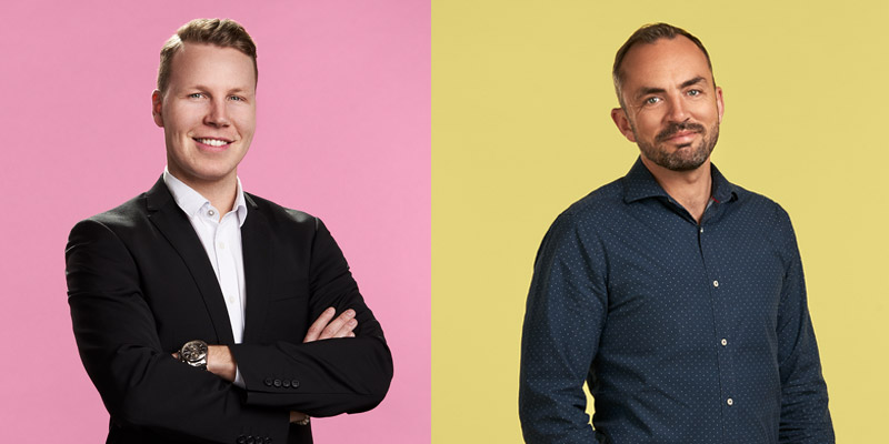 Robert Sjöholm och Philip Vraaking håller i vårens seminarieturné om det digitala bokslutet