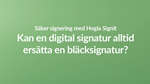 Digital signatur